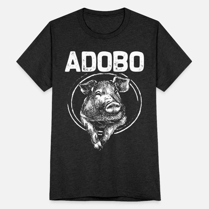 Adobo Pork Marinade Foodie Philippines Unisex Tri-Blend T-Shirt