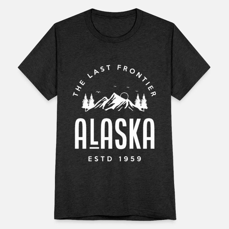 Alaska USA Frontier Unisex Tri-Blend T-Shirt