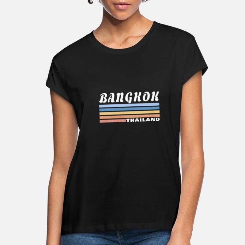 Bangkok Thailand / Gift Capital City Womens Loose Fit T-Shirt