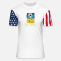 Be Kind Sunflower Ukraine Flag Unisex Stars & Stripes T-Shirt