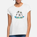 blue footed boobies cartoon Womens Loose Fit T-Shirt