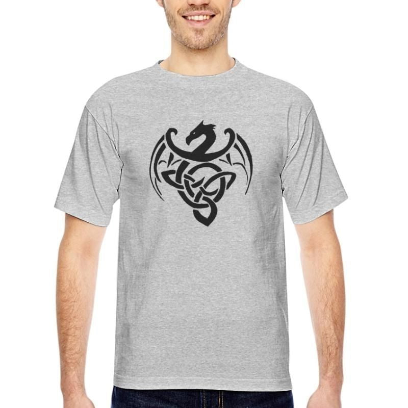 celtic_dragon_2 Bayside Unisex Heavyweight USA Made T-Shirt
