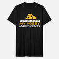Coin Collector My Hobby Makes Cents Collect Coins Unisex Jersey T-Shirt
