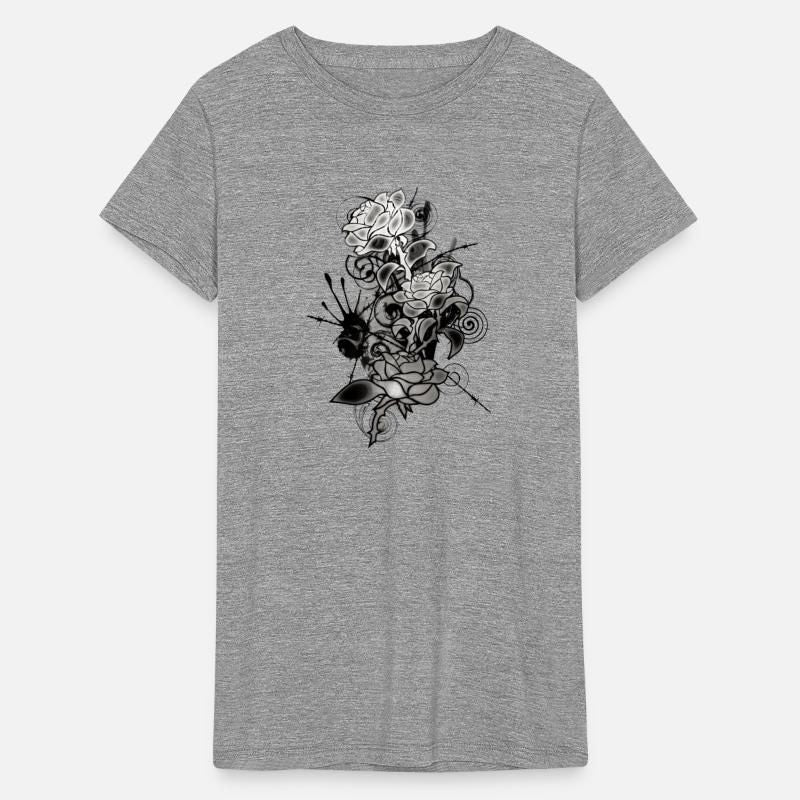 Cold_Rose Womens Tri-Blend Organic T-Shirt
