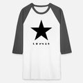 David Bowie Blackstar Album Cover Unisex Baseball T-Shirt