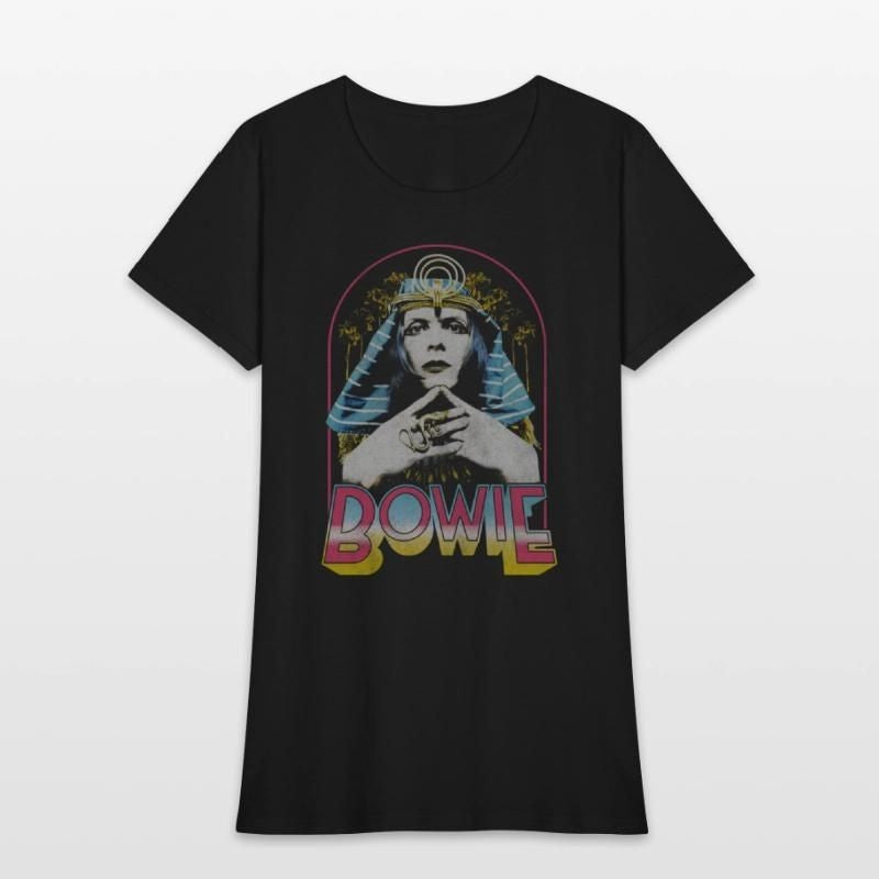 David Bowie Egyptian Womens T-Shirt