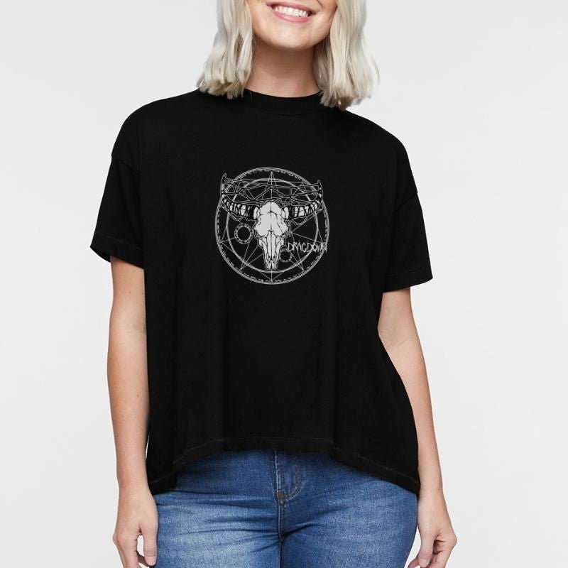 Dragdown Logo Womens Hi-Lo Tee