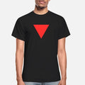 Free gaza - Red triangle Gildan Ultra Cotton Adult T-Shirt