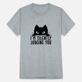 Funny cat quote Unisex Tri-Blend T-Shirt