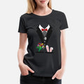 Funny Magician Costume For Halloween Womens Premium T-Shirt