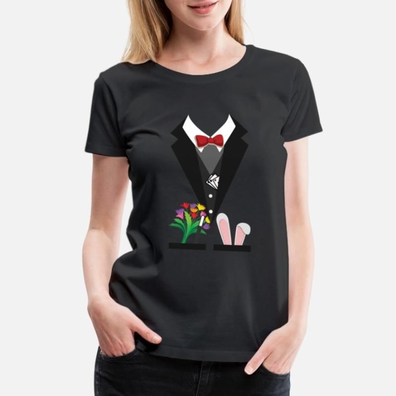 Funny Magician Costume For Halloween Womens Premium T-Shirt