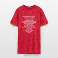 Funny Mustang Car Lords Prayer Unisex Adult Star Printed T-Shirt