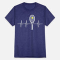 Funny tennis shirt for players Unisex Tri-Blend T-Shirt