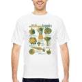 Garden Veggies Design Bayside Unisex Heavyweight USA Made T-Shirt