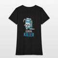 Halloween Milk Carton Zombie Cereal Killer Womens T-Shirt