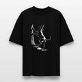 Hunting Dog Shirts Art Hound Dog Gifts Stanley/Stella Blaster Oversized T-Shirt