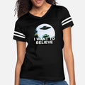 I want to believe. Original The X-Files poster Womens Vintage Sport T-Shirt