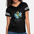 Imagine Flowers Hippie Peace Sign T-Shirt Birthday Womens Vintage Sport T-Shirt