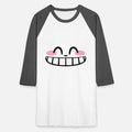 Kawaii Wide Smile | Kate 2021 Tank Unisex Baseball T-Shirt