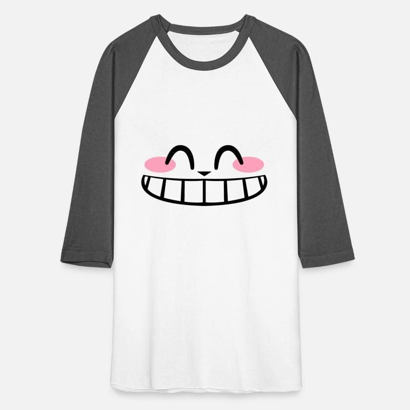 Kawaii Wide Smile | Kate 2021 Tank Unisex Baseball T-Shirt