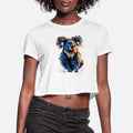 Koala Womens Cropped T-Shirt