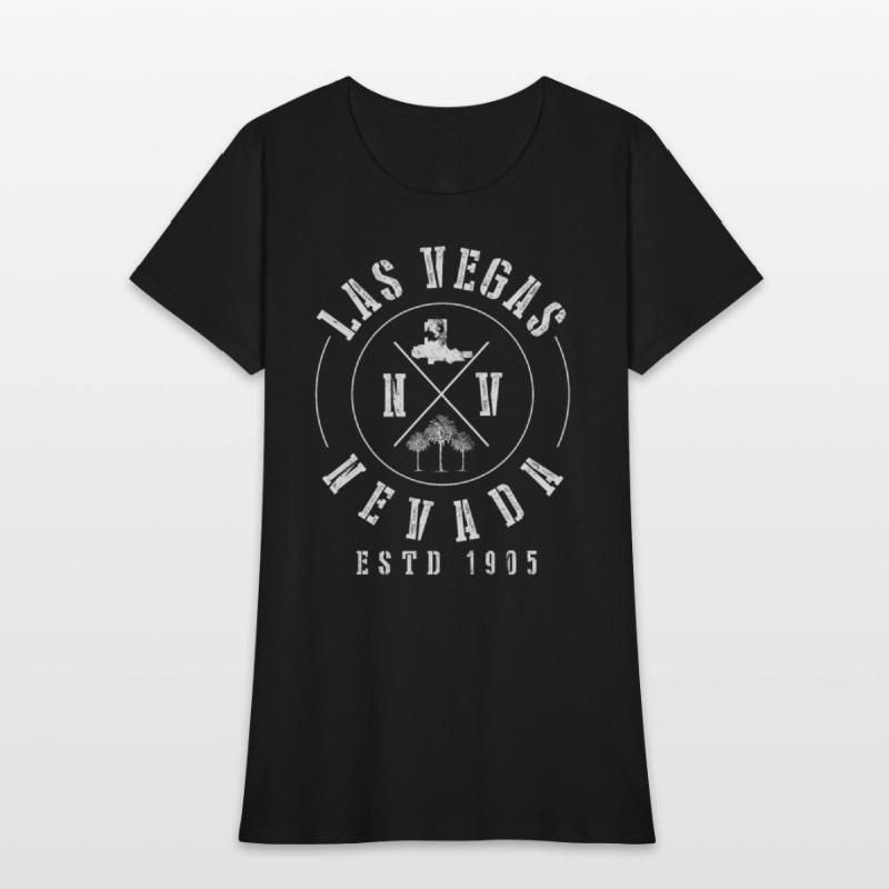 Las Vegas Nevada Womens T-Shirt