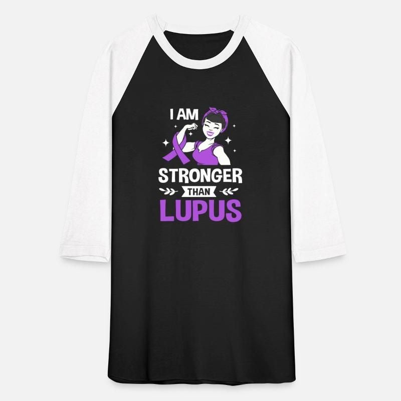 Lupus Awareness Lupus Warrior For Women Unisex Baseball T-Shirt