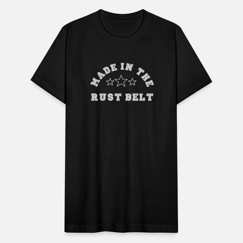 Made In The Rust Belt America Pride Unisex Jersey T-Shirt