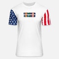 Make America 80s Again Maga Spoof Unisex Stars & Stripes T-Shirt