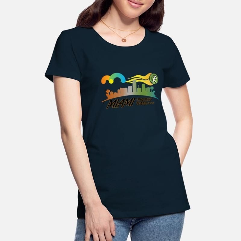Masters Tennis Miami Womens Premium T-Shirt