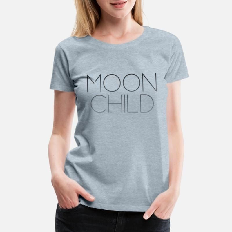 Moon Child Womens Premium T-Shirt