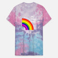 My Other Half Rainbow Left Matching T Shirt Unisex Tie Dye T-Shirt