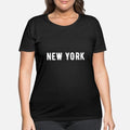 New York Womens Plus Size T-Shirt