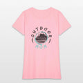 Outdoor Mom Logo Womens T-Shirt
