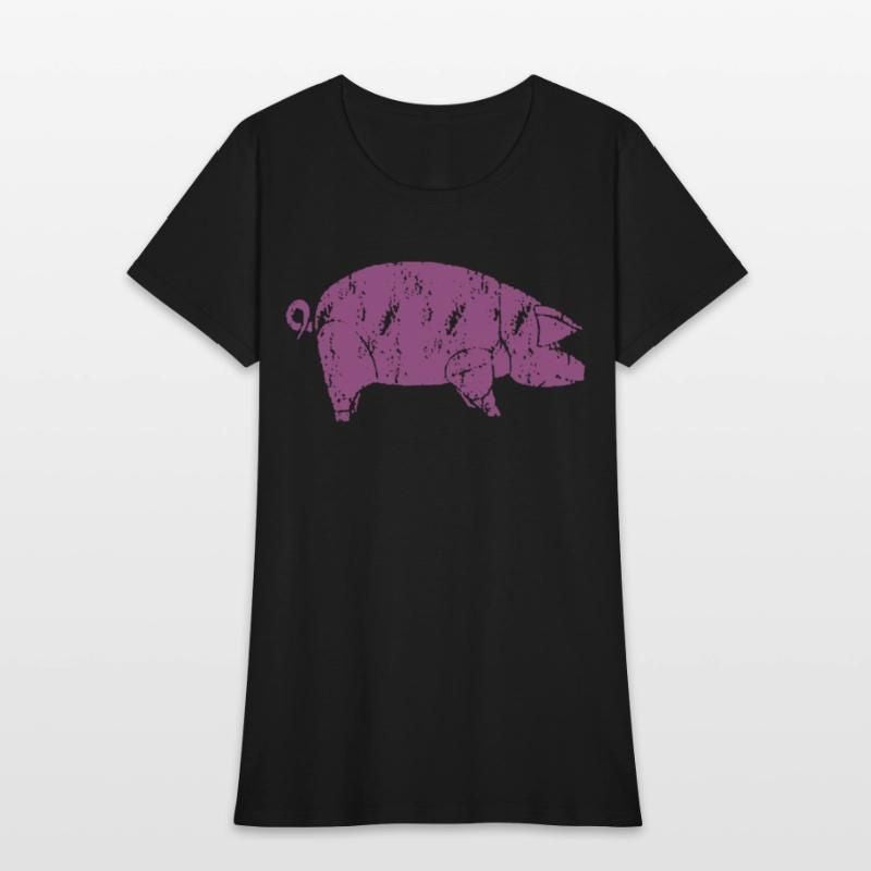 Pink Floyd Animals Pig NEW OFFICIAL Pig Womens T-Shirt