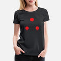Predator Three Dots Womens Premium T-Shirt