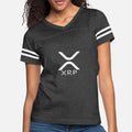 Ripple XRP LOGO NEW RIPPLE LOGO Cryptocurrency Womens Vintage Sport T-Shirt