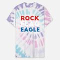 Rock Flag Eagle Unisex Tie Dye T-Shirt