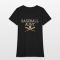 Sports Baseball Aunt Womens T-Shirt