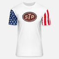 STP Vintage Oil Racing Unisex Stars & Stripes T-Shirt