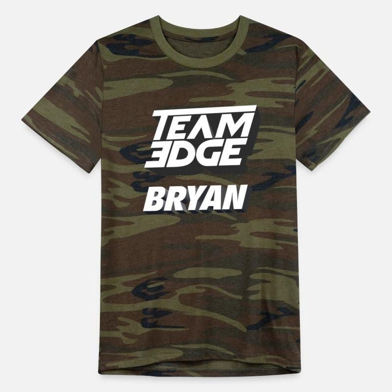 TeamEdge Bryan Alternative Unisex Eco Camo T-Shirt
