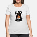 The Black Anime Queen Womens Plus Size T-Shirt