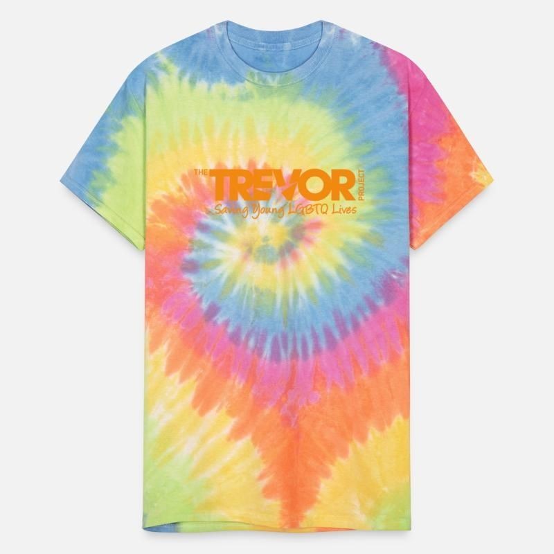 the trevor project Unisex Tie Dye T-Shirt