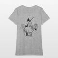 Thelwell Spring Cleaning Sweeping Horse Womens T-Shirt