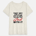 they say money rule the world you cant pay god wi Womens Plus Size T-Shirt
