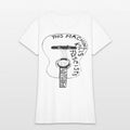 This Machine Kills Fascists Woody Guthrie Anti Fas Womens T-Shirt