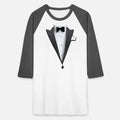 Tuxedo Jacket Costume T-shirt Unisex Baseball T-Shirt