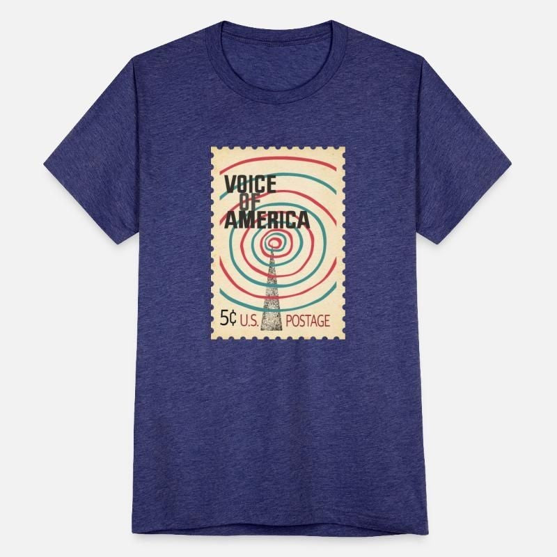 Voice of America Unisex Tri-Blend T-Shirt