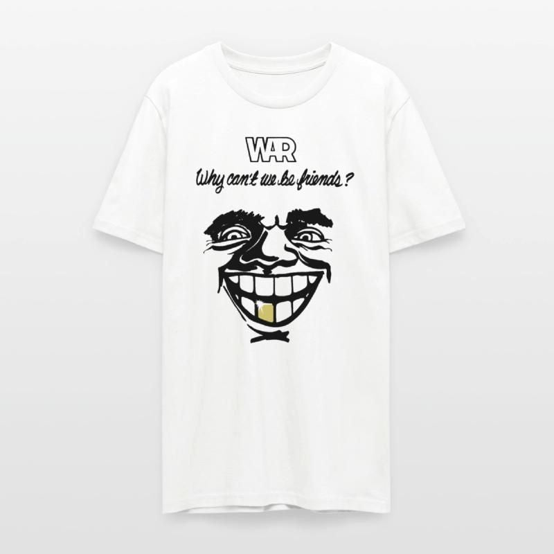 War Funk Band Why Can t We Be Friends Lowrider All Mens Earth Positive T-Shirt