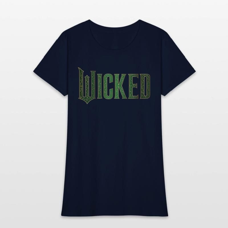 Wicked Design Logo Womens T-Shirt